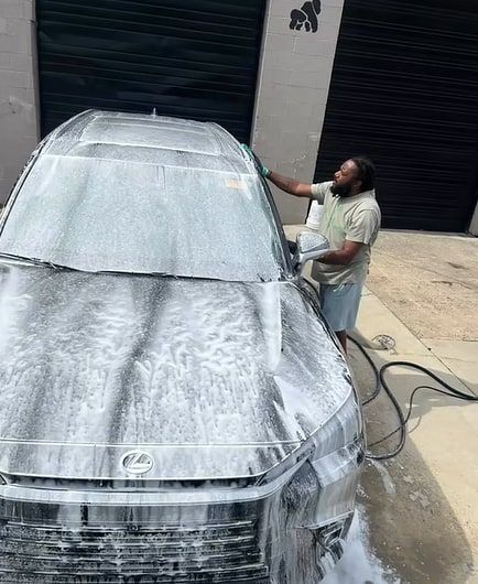 Auto detailing at Steff Motors in Charlotte